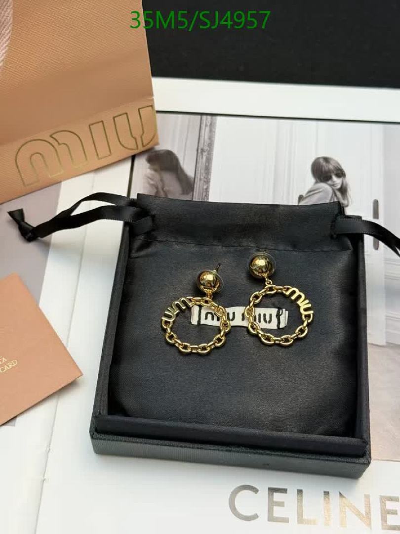 Miu Miu-Jewelry Code: SJ4957 $: 35USD