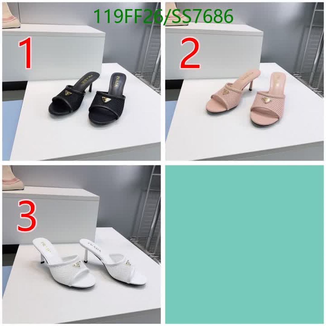 Prada-Women Shoes Code: SS7686 $: 119USD
