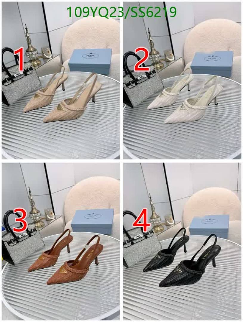 Prada-Women Shoes Code: SS6219 $: 109USD