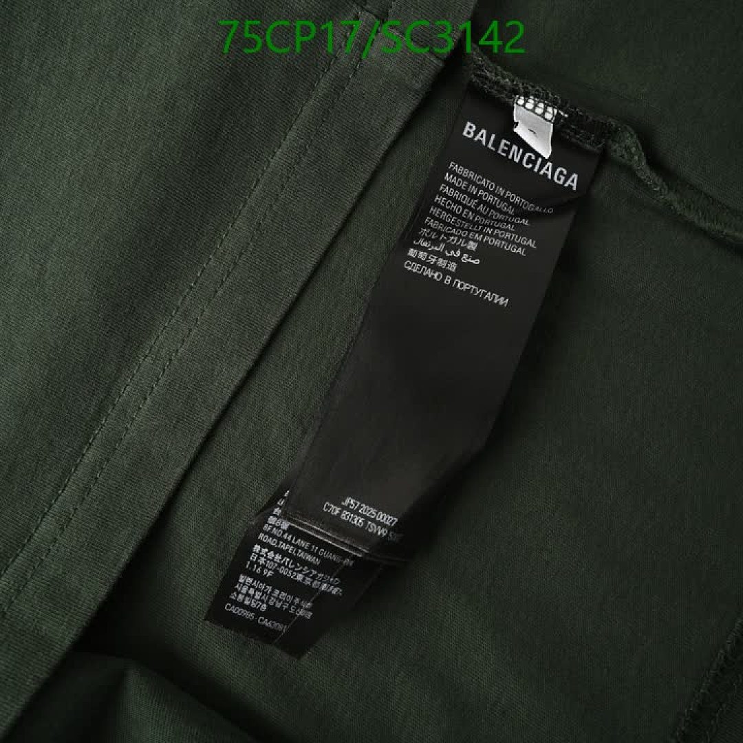 Balenciaga-Clothing Code: SC3142 $: 75USD