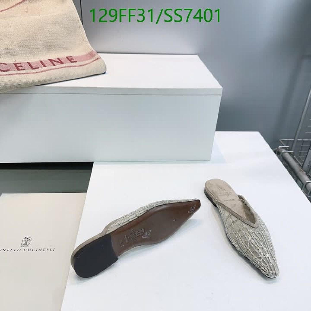 Brunello Cucinelli-Women Shoes Code: SS7401 $: 129USD