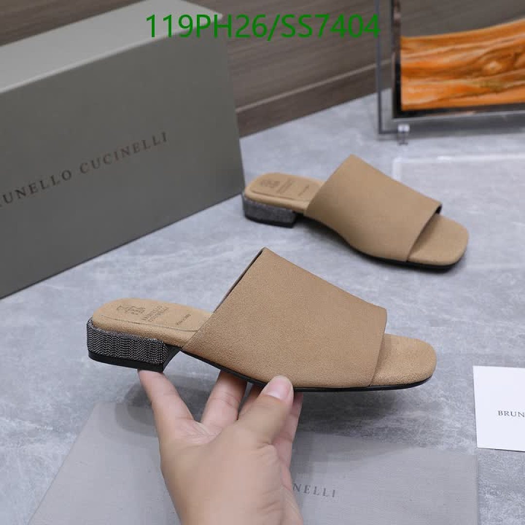 Brunello Cucinelli-Women Shoes Code: SS7404 $: 119USD