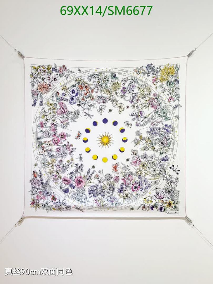 Dior-Scarf Code: SM6677 $: 69USD