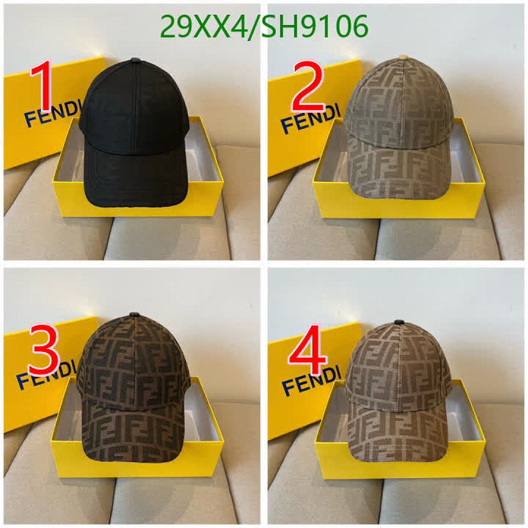 Fendi-Cap(Hat) Code: SH9106 $: 29USD