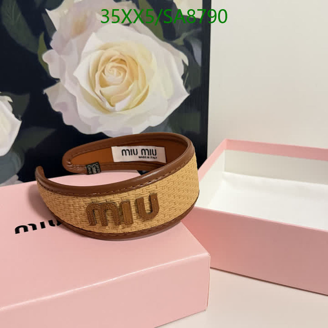 MIU MIU-Headband Code: SA8790 $: 35USD