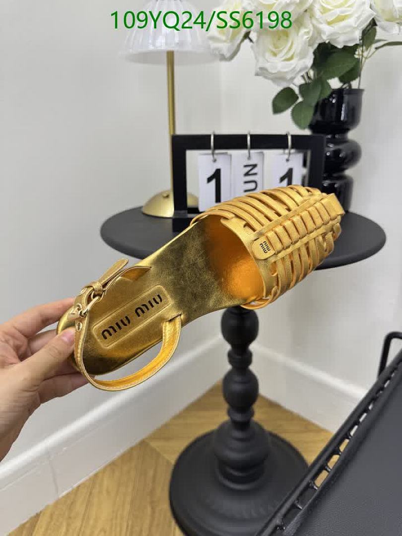 Miu Miu-Women Shoes Code: SS6198 $: 109USD