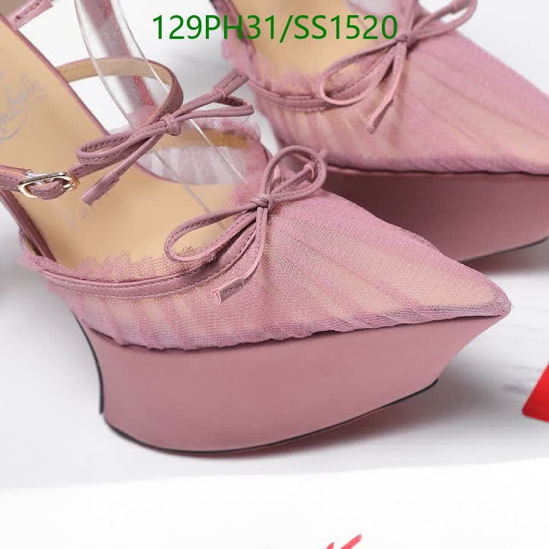 Christian Louboutin-Women Shoes Code: SS1520 $: 129USD