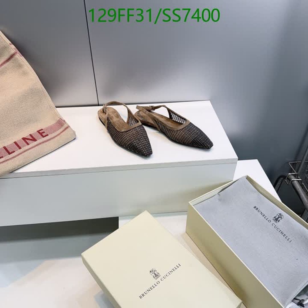 Brunello Cucinelli-Women Shoes Code: SS7400 $: 129USD