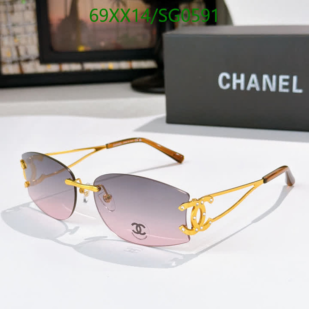 Chanel-Glasses Code: SG0591 $: 69USD