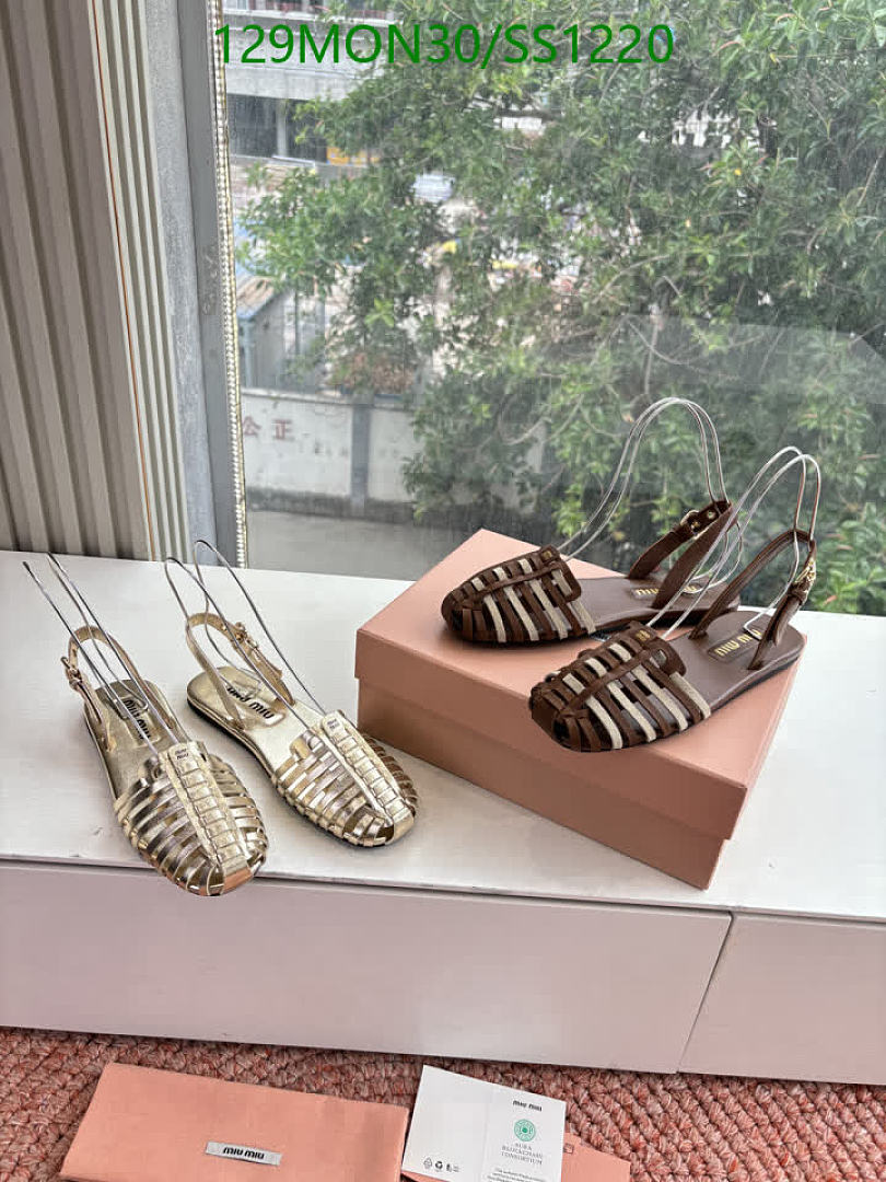 Miu Miu-Women Shoes Code: SS1220 $: 129USD