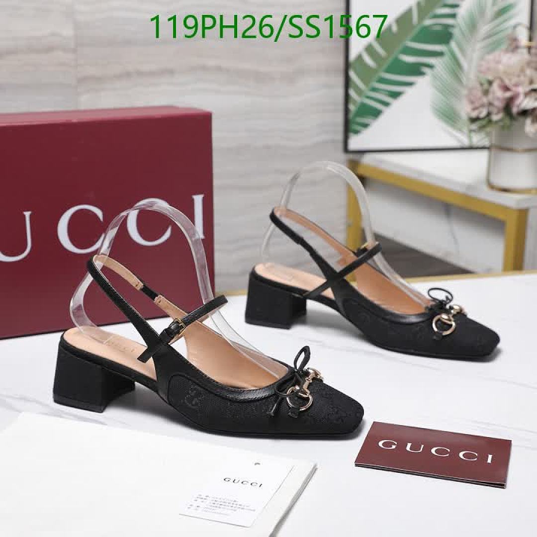 Gucci-Women Shoes Code: SS1567 $: 119USD