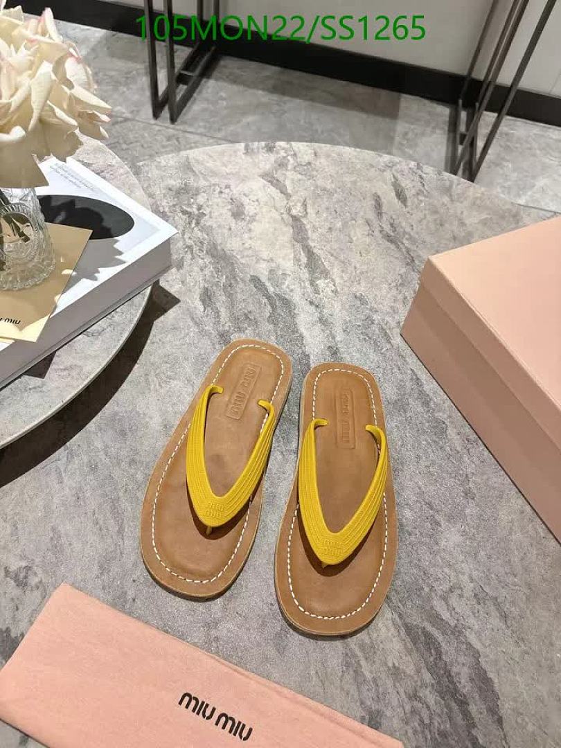 Miu Miu-Women Shoes Code: SS1265 $: 105USD