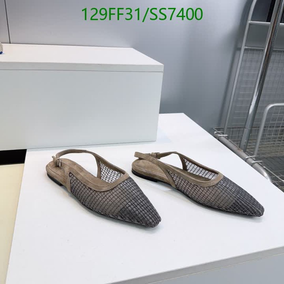 Brunello Cucinelli-Women Shoes Code: SS7400 $: 129USD