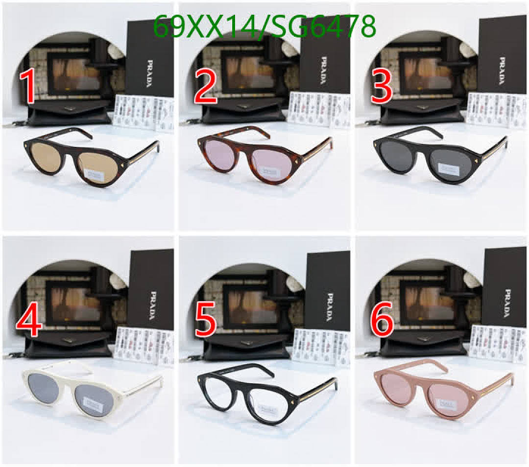 Prada-Glasses Code: SG6478 $: 69USD