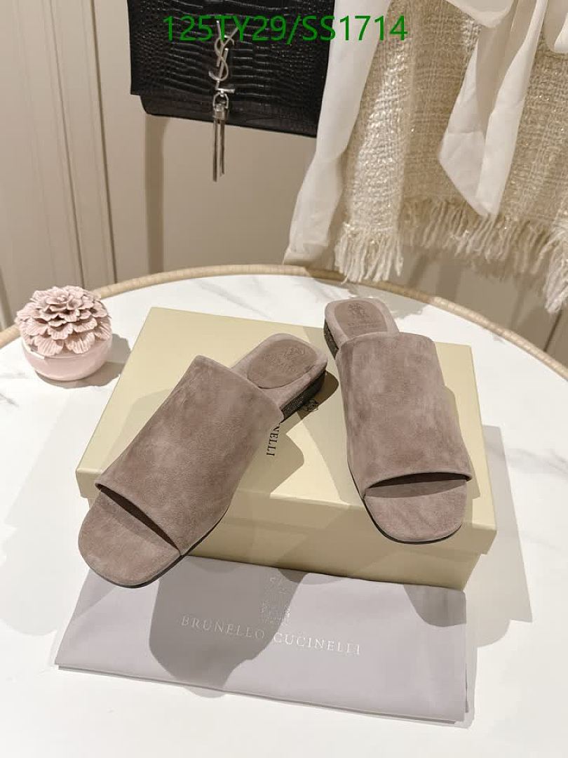 Brunello Cucinelli-Women Shoes Code: SS1714 $: 125USD