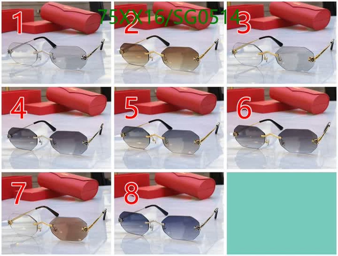 Cartier-Glasses Code: SG0514 $: 75USD