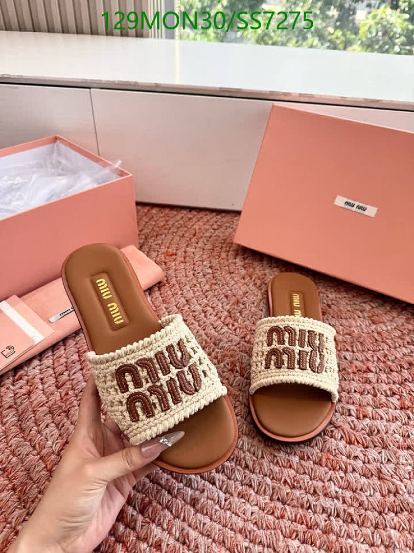 Miu Miu-Women Shoes Code: SS7275 $: 129USD