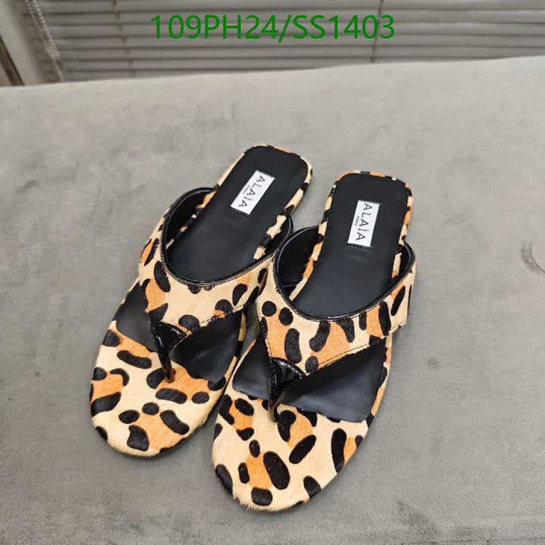 Alaia-Women Shoes Code: SS1403 $: 109USD