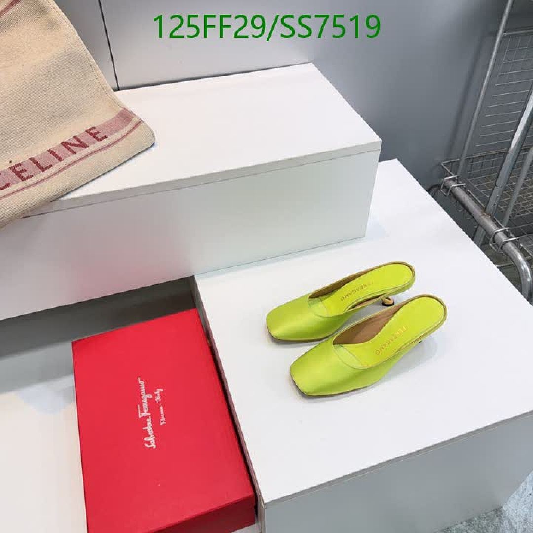 Ferragamo-Women Shoes Code: SS7519 $: 125USD