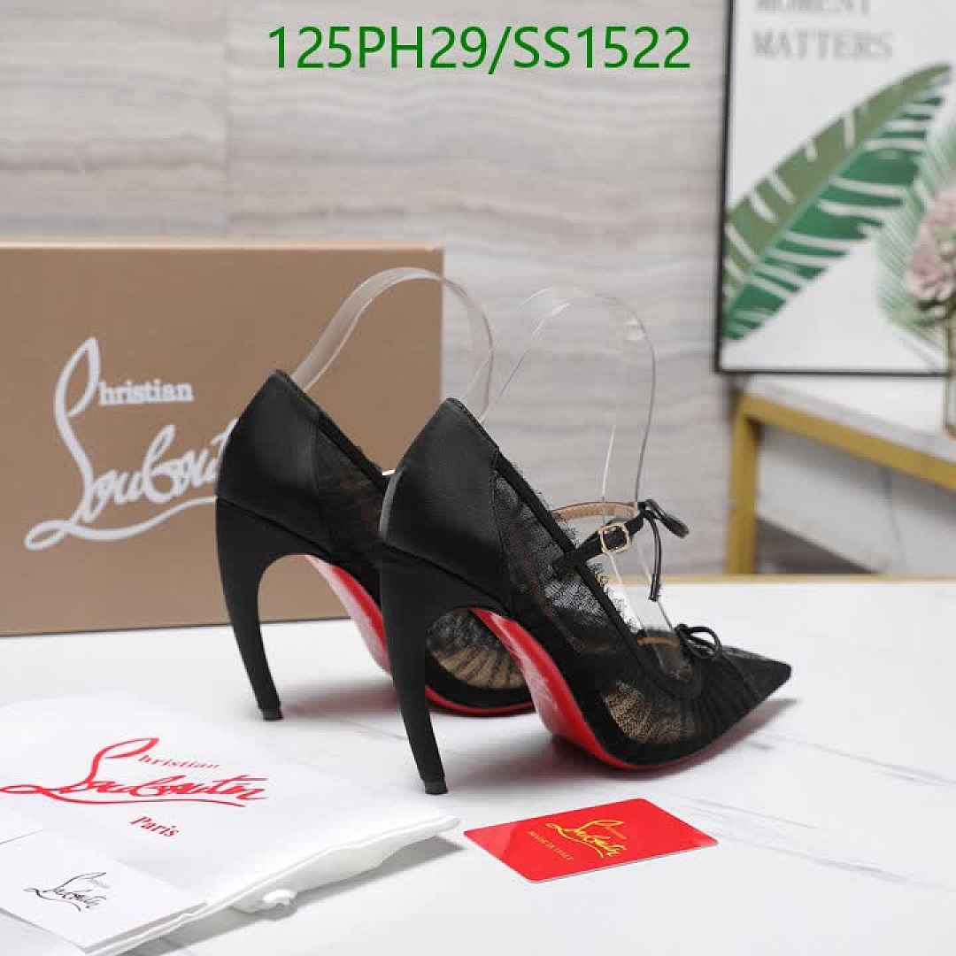 Christian Louboutin-Women Shoes Code: SS1522 $: 125USD