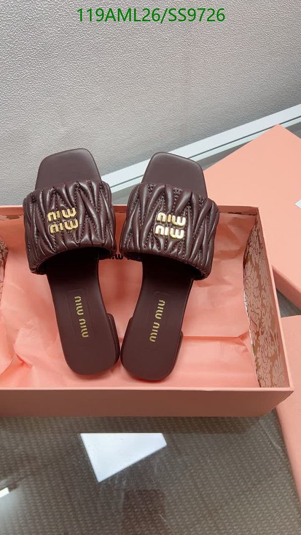 Miu Miu-Women Shoes Code: SS9726 $: 119USD