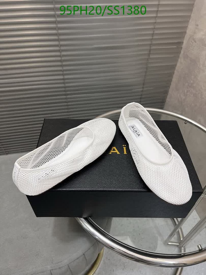 Alaia-Women Shoes Code: SS1380 $: 95USD
