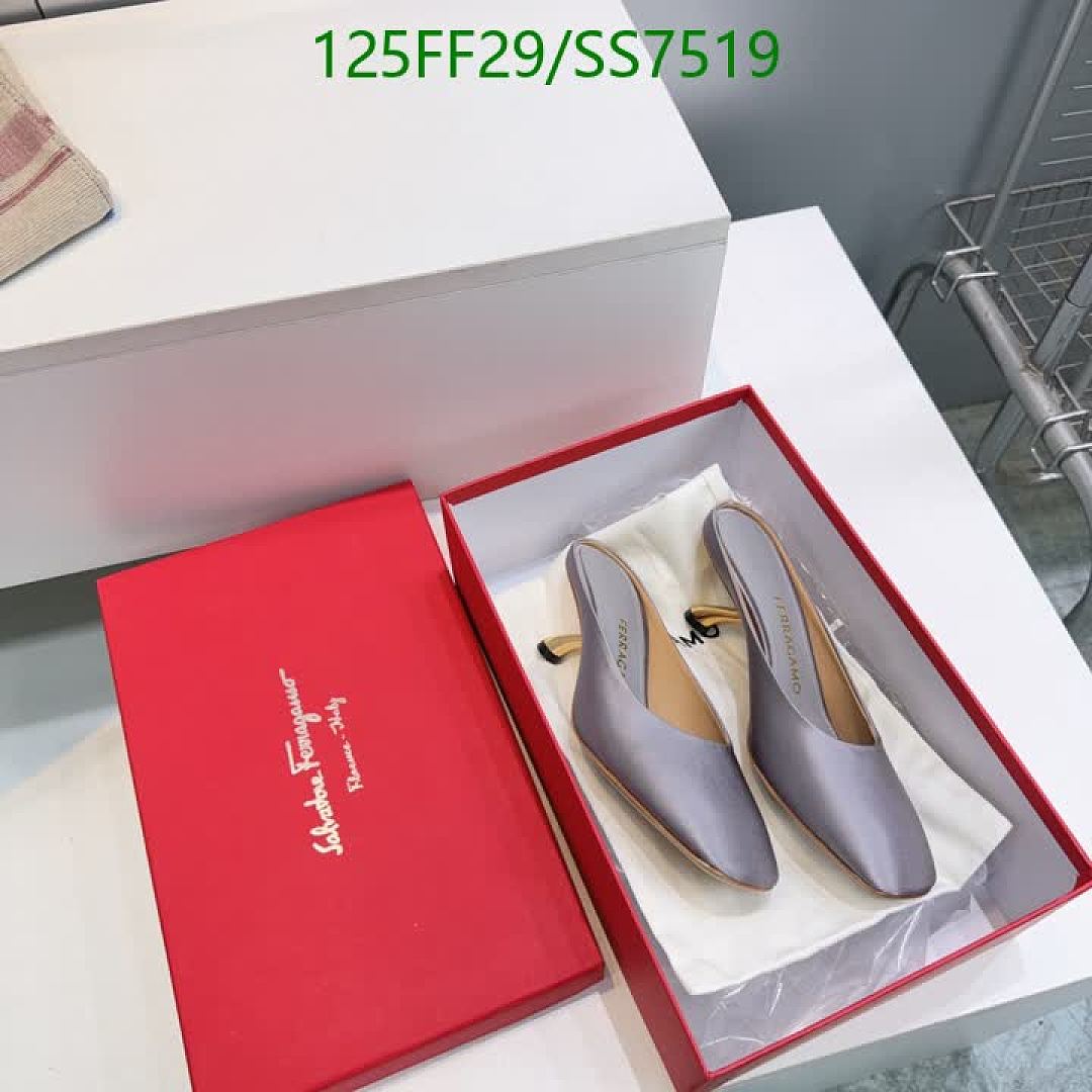 Ferragamo-Women Shoes Code: SS7519 $: 125USD