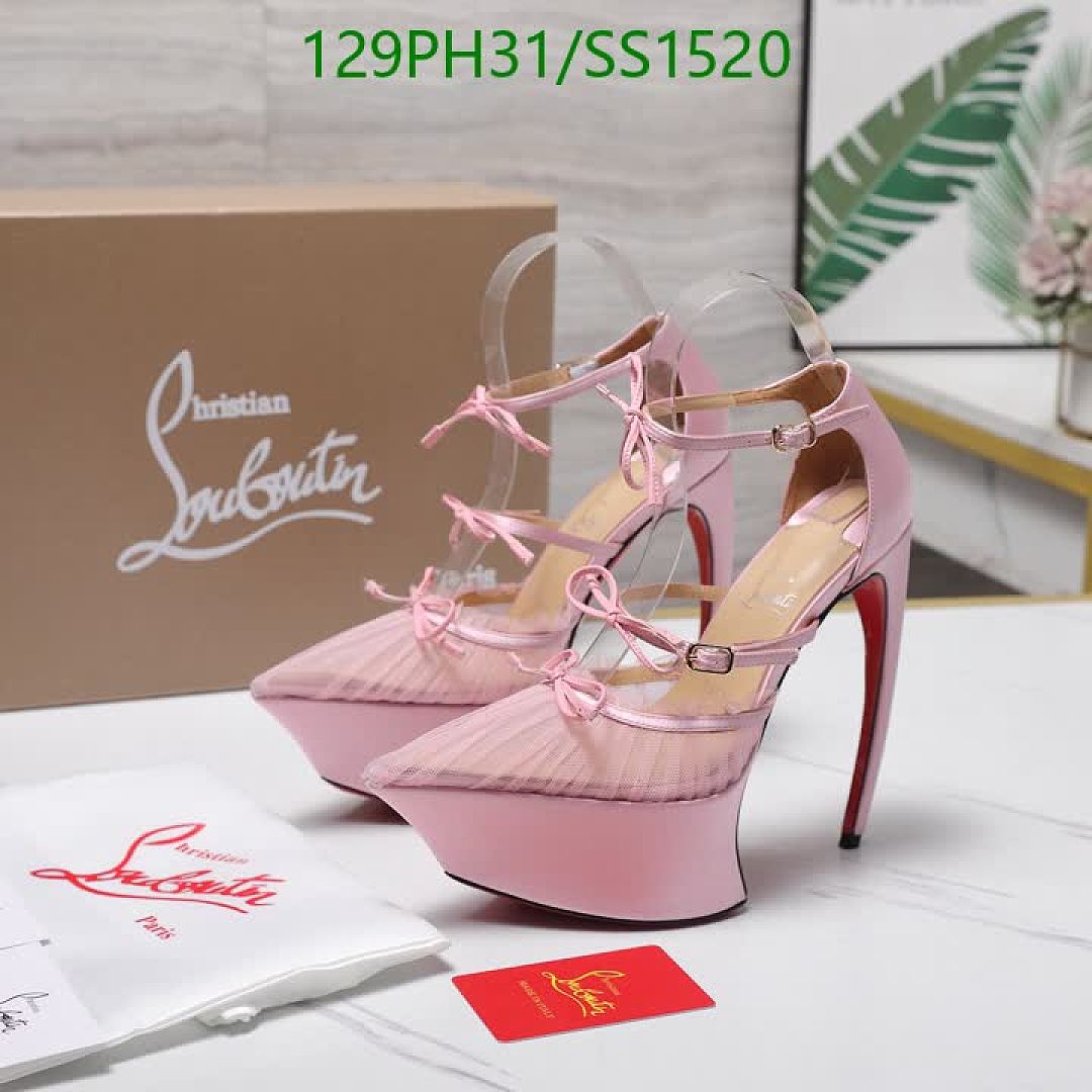 Christian Louboutin-Women Shoes Code: SS1520 $: 129USD