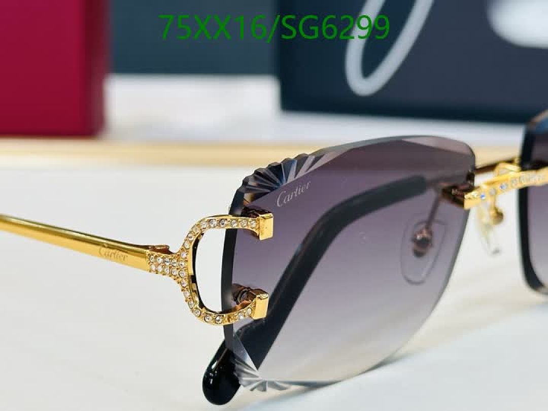 Cartier-Glasses Code: SG6299 $: 75USD