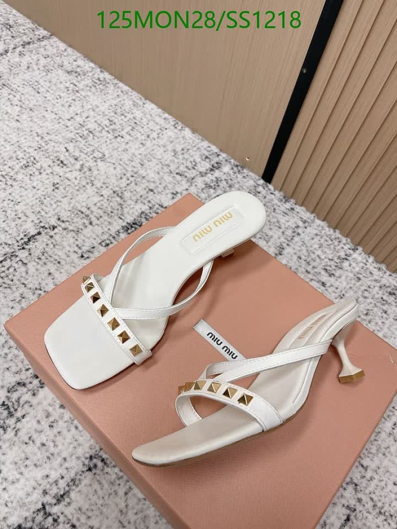 Miu Miu-Women Shoes Code: SS1218 $: 125USD