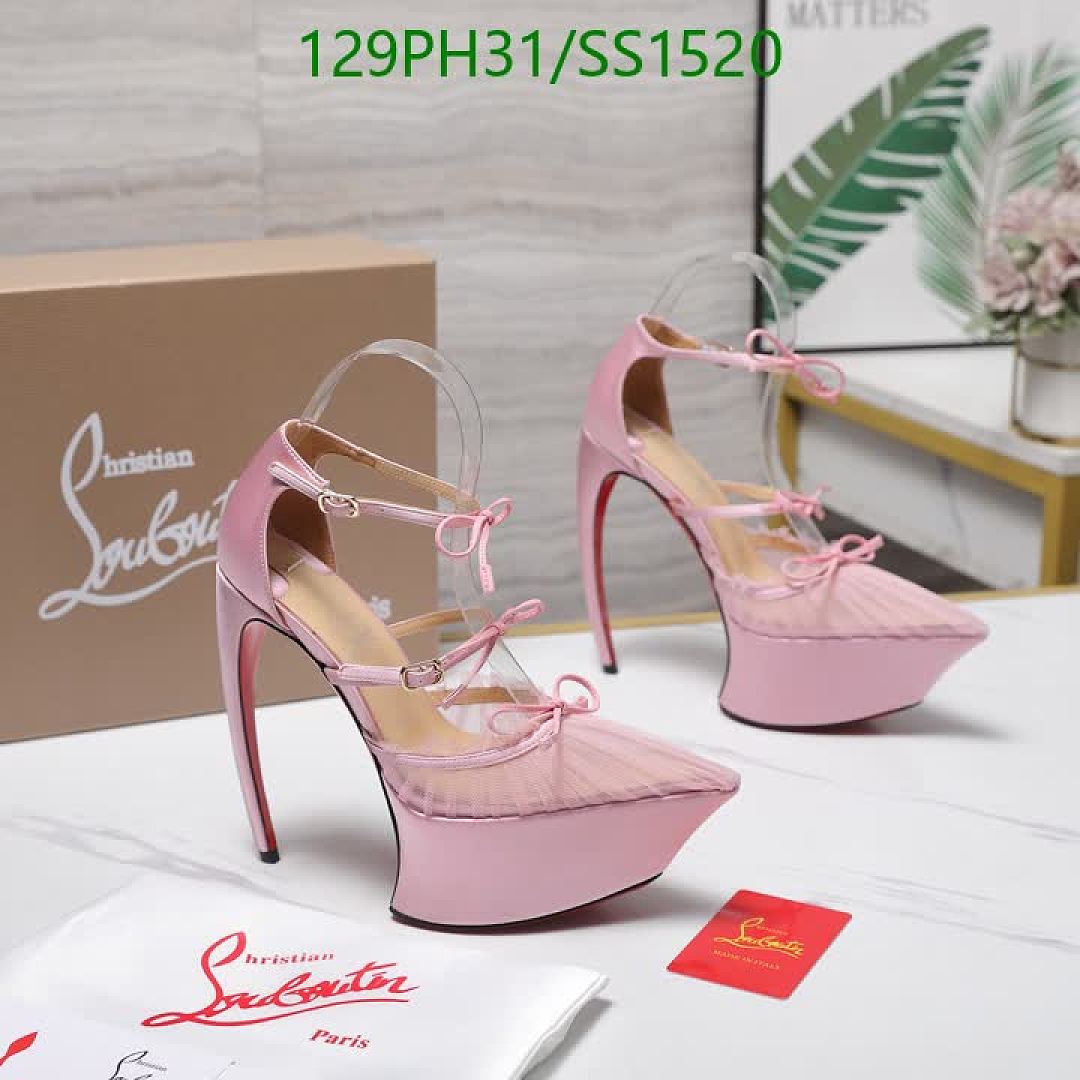 Christian Louboutin-Women Shoes Code: SS1520 $: 129USD