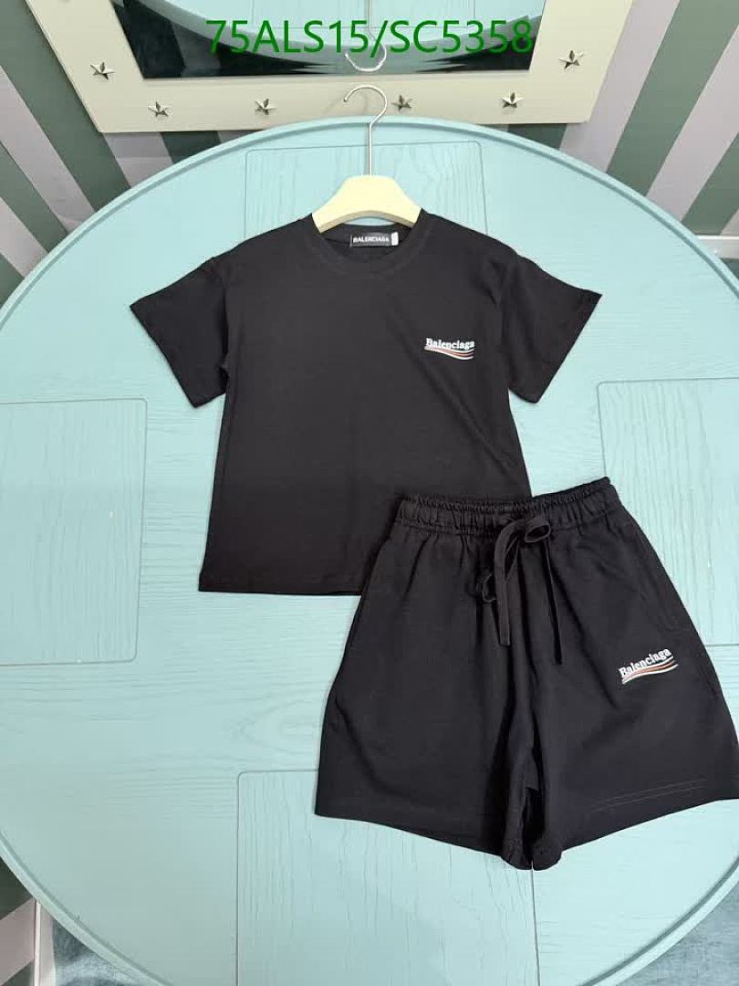 Balenciaga-Kids Clothing Code: SC5358 $: 75USD