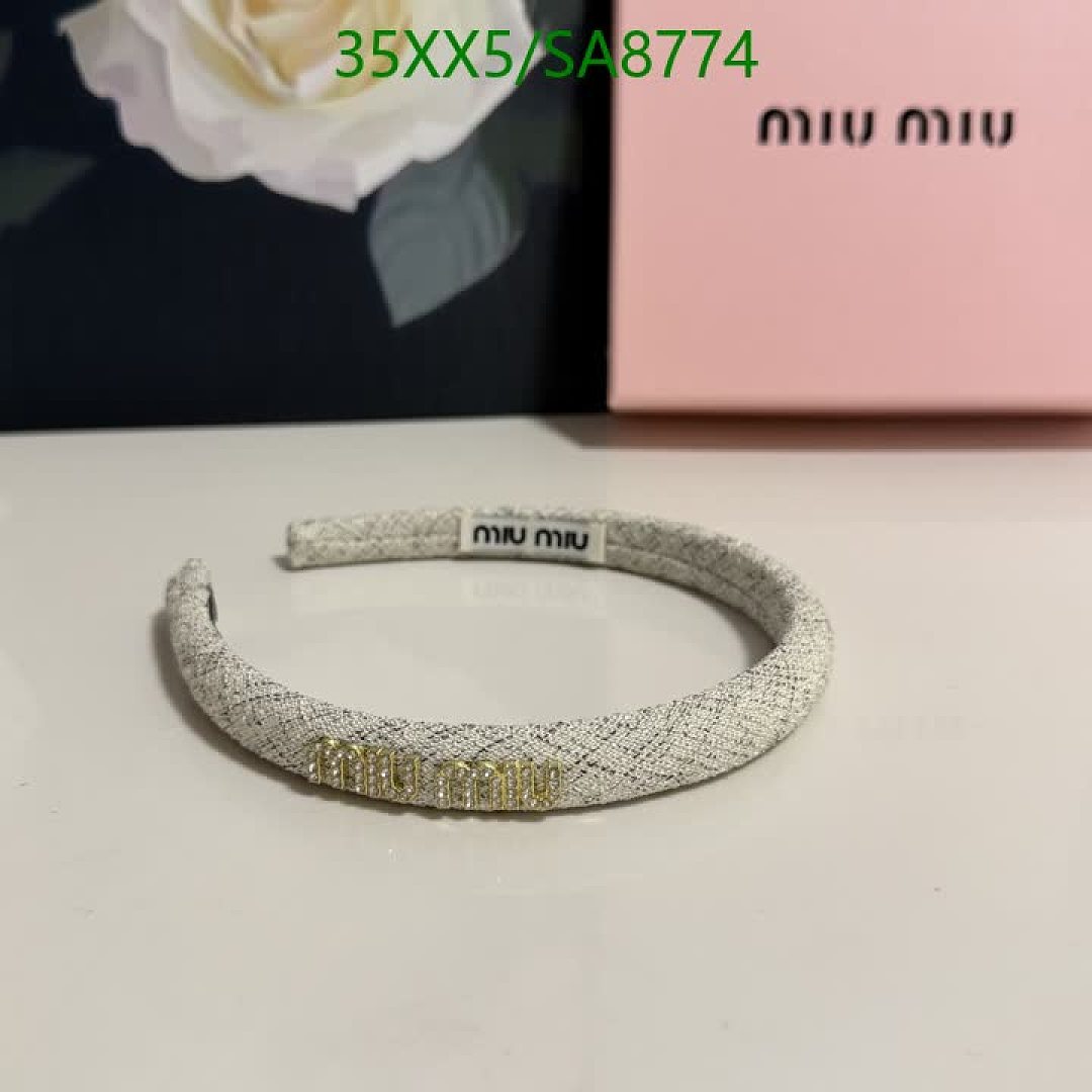 MIU MIU-Headband Code: SA8774 $: 35USD