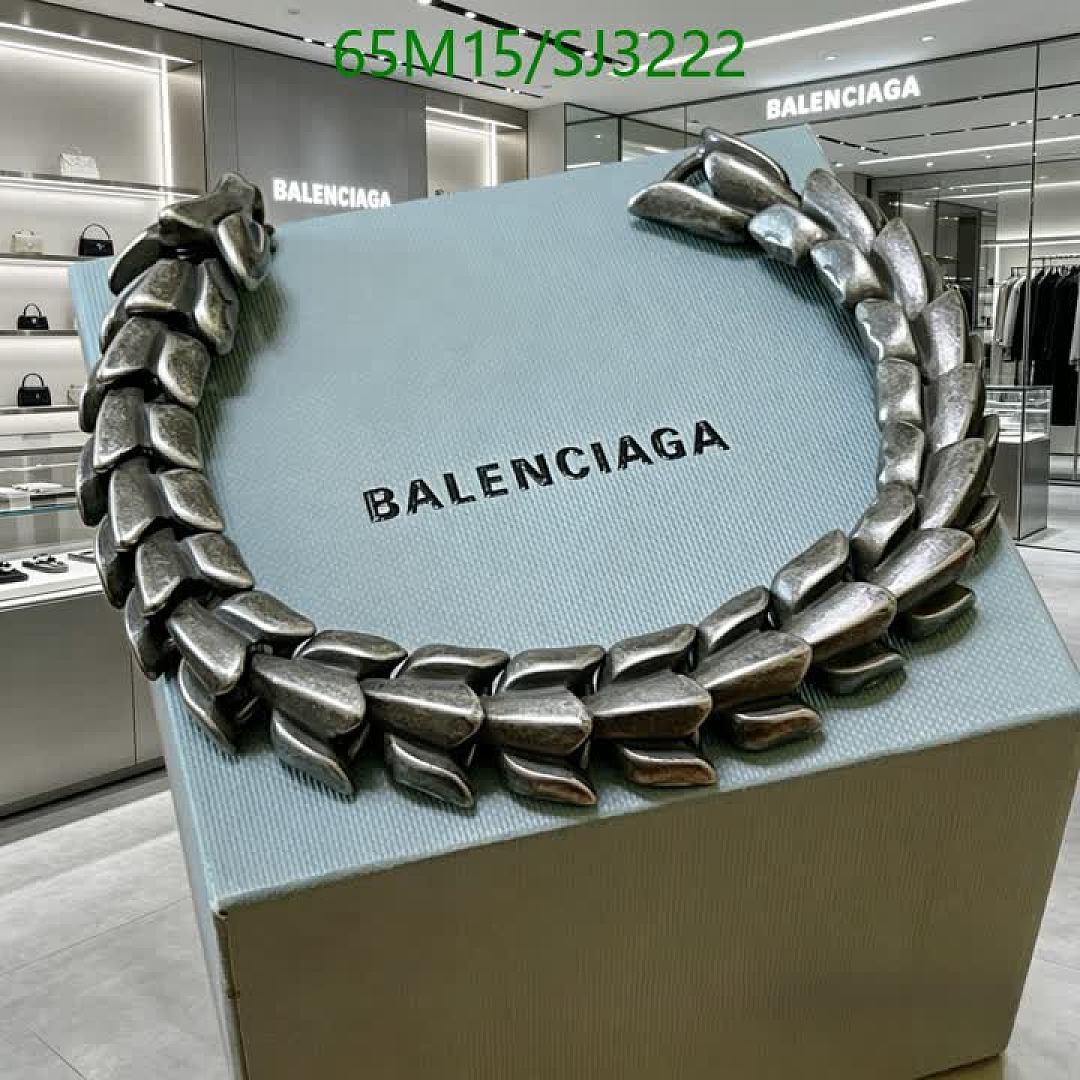 Balenciaga-Jewelry Code: SJ3222 $: 65USD