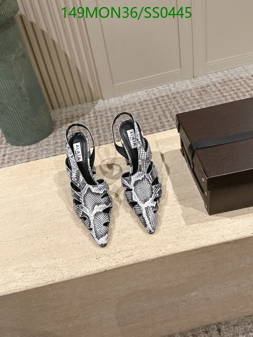 Alaia-Women Shoes Code: SS0445 $: 149USD