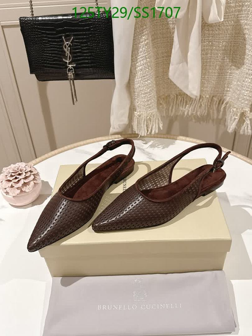 Brunello Cucinelli-Women Shoes Code: SS1707 $: 125USD