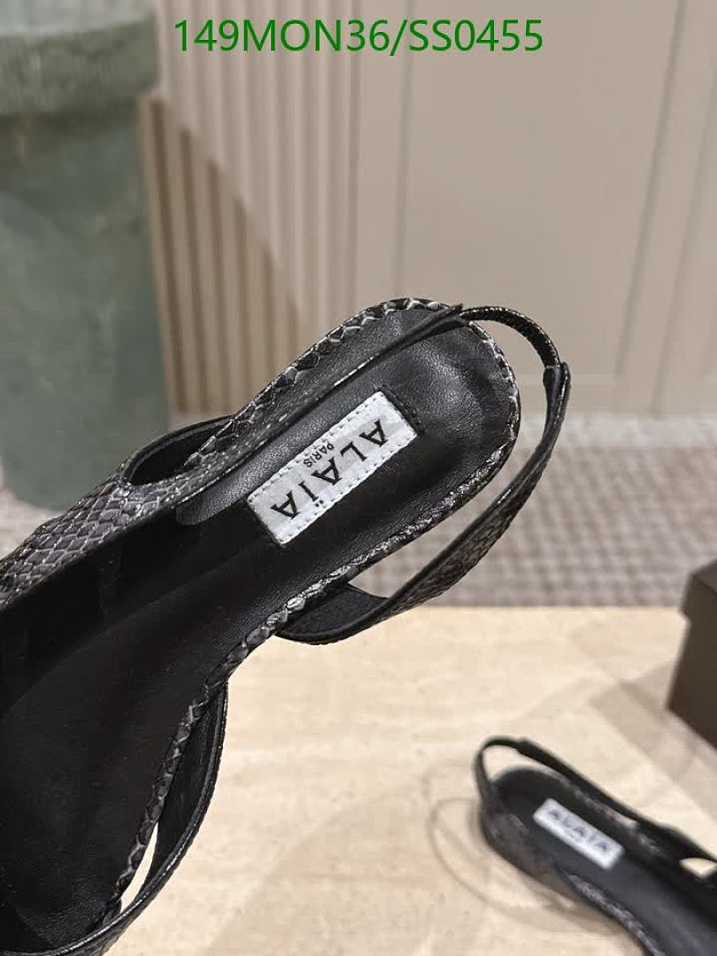 Alaia-Women Shoes Code: SS0455 $: 149USD