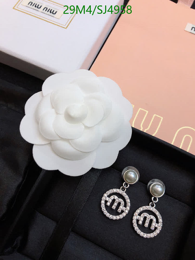 Miu Miu-Jewelry Code: SJ4958 $: 29USD