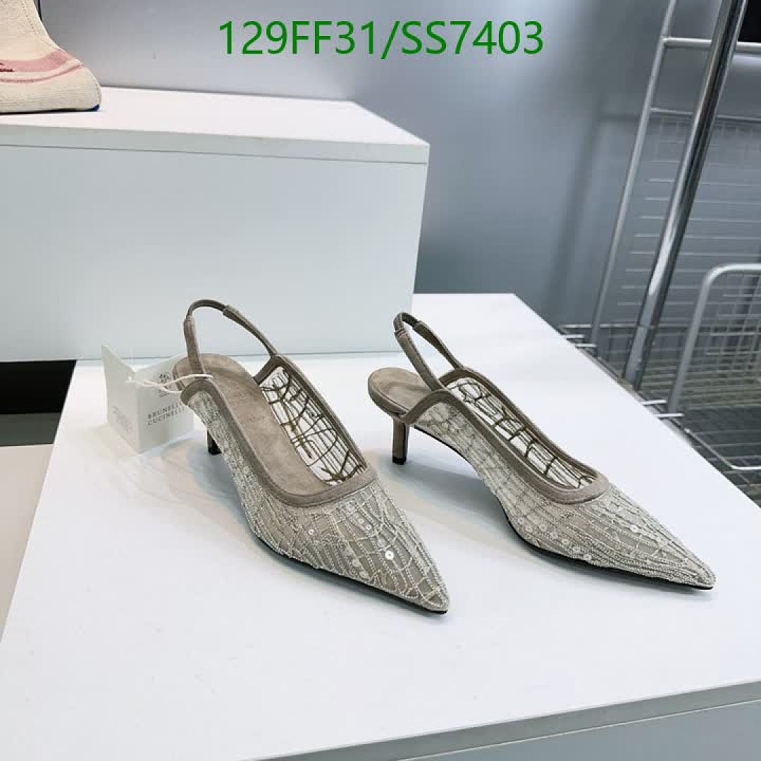 Brunello Cucinelli-Women Shoes Code: SS7403 $: 129USD