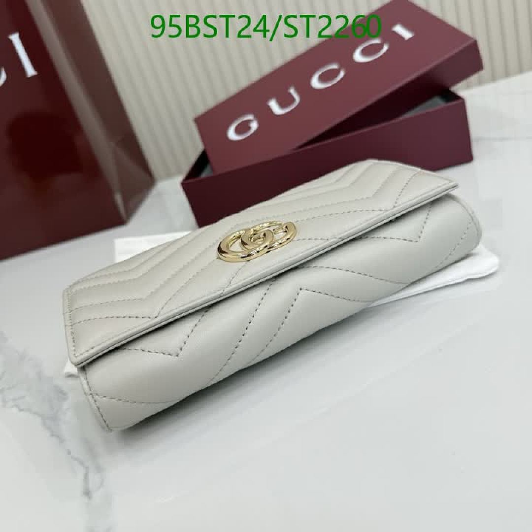 Gucci-Wallet Mirror Quality Code: ST2260 $: 95USD
