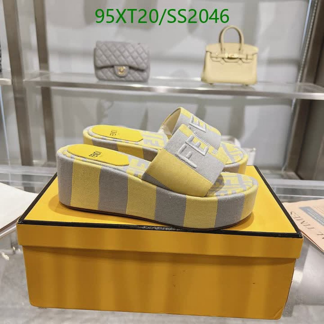 Fendi-Women Shoes Code: SS2046 $: 95USD