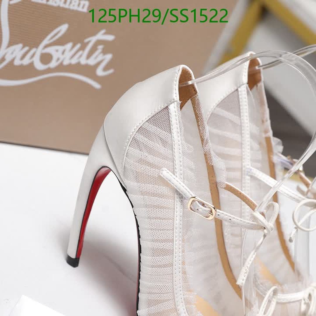 Christian Louboutin-Women Shoes Code: SS1522 $: 125USD
