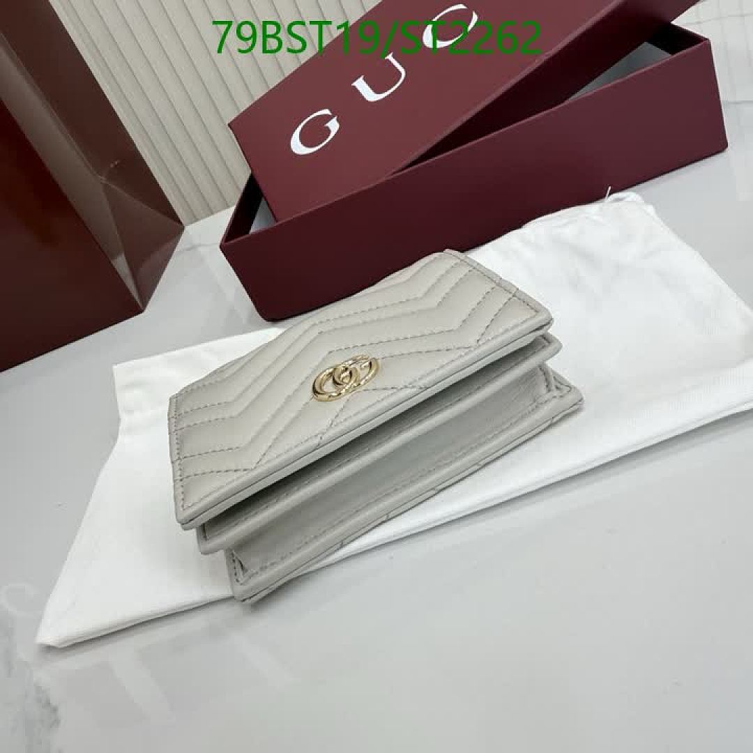 Gucci-Wallet Mirror Quality Code: ST2262 $: 79USD