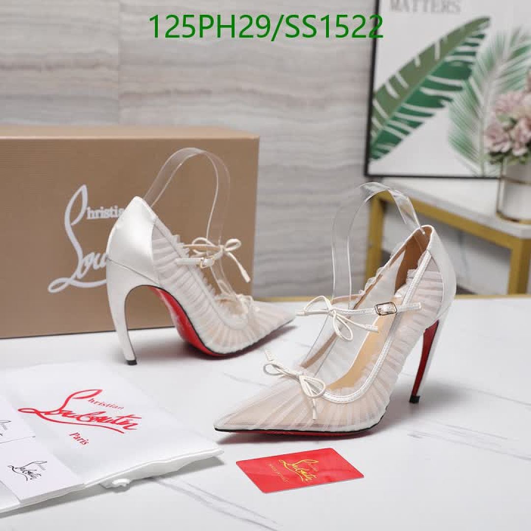 Christian Louboutin-Women Shoes Code: SS1522 $: 125USD