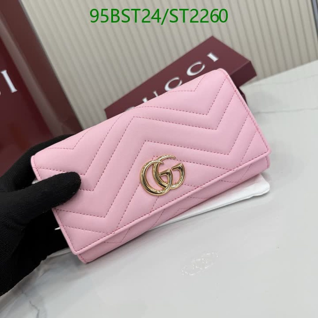 Gucci-Wallet Mirror Quality Code: ST2260 $: 95USD
