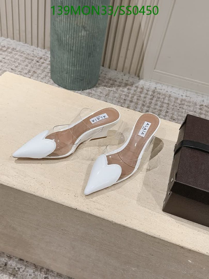 Alaia-Women Shoes Code: SS0450 $: 139USD