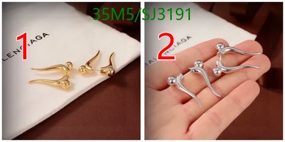 Balenciaga-Jewelry Code: SJ3191 $: 35USD