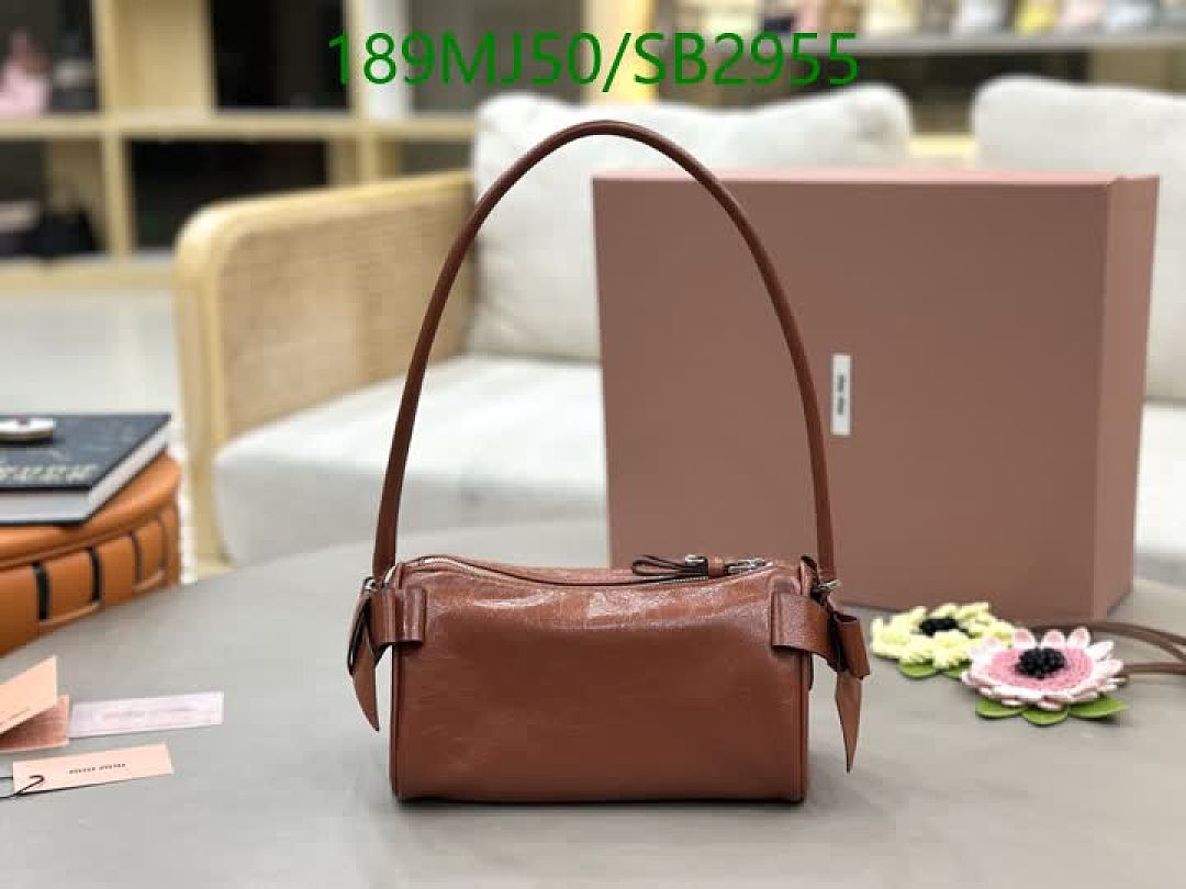 Miu Miu-Bag-Mirror Quality Code: SB2955 $: 189USD