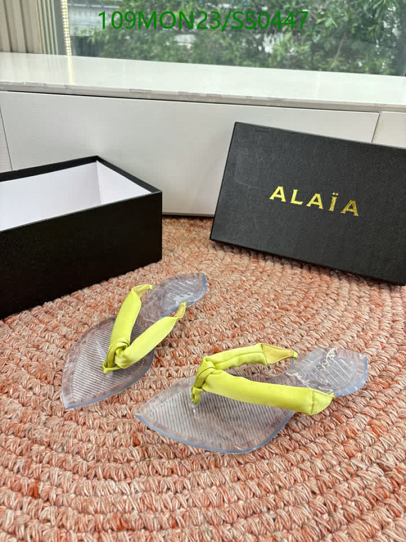 Alaia-Women Shoes Code: SS0447 $: 109USD