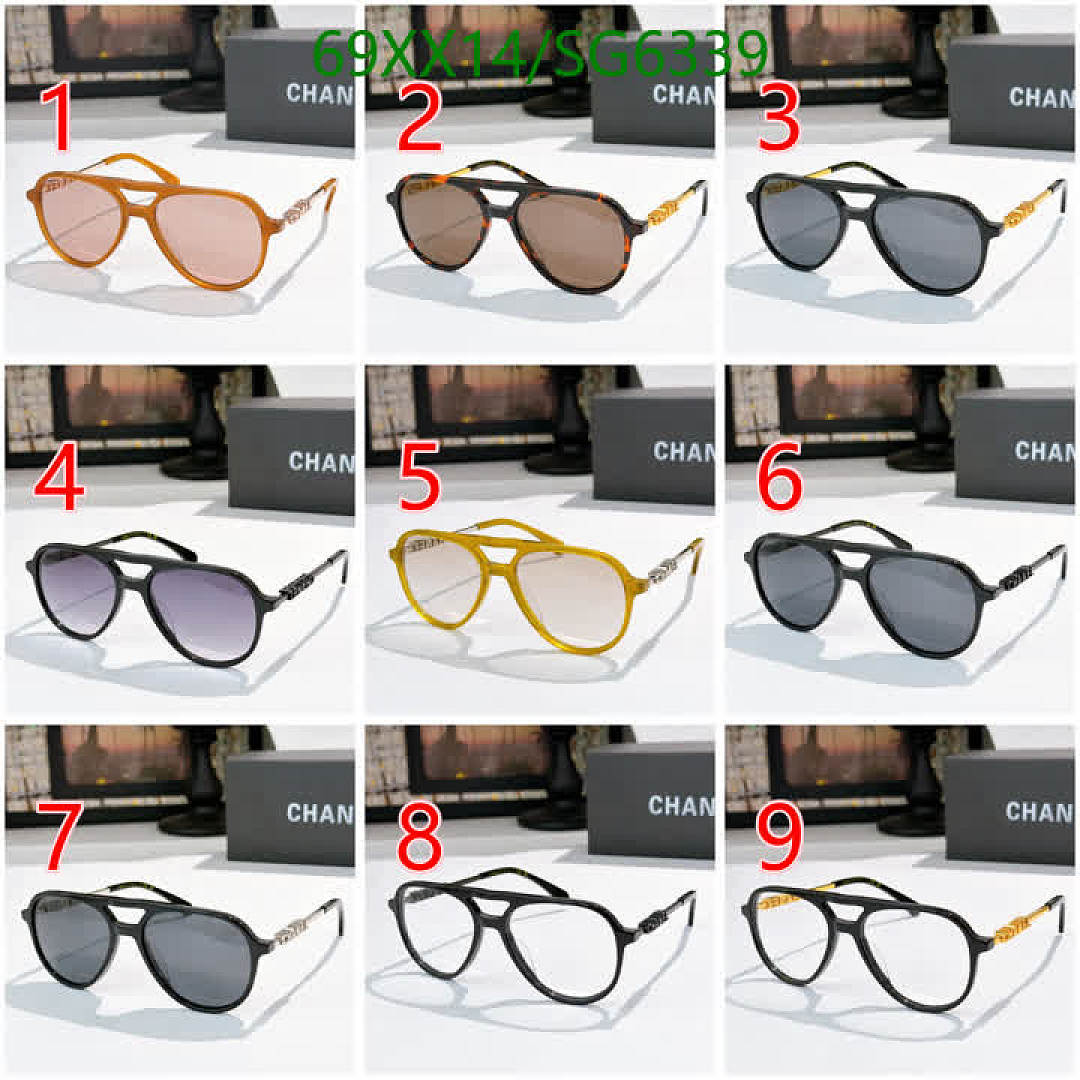 Chanel-Glasses Code: SG6339 $: 69USD